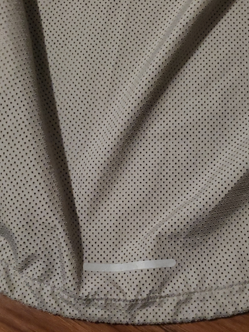 Nike Men’s Blue and Gray Hooded Reflective Windbreaker Jacket With Pockets - Picture 10 of 14